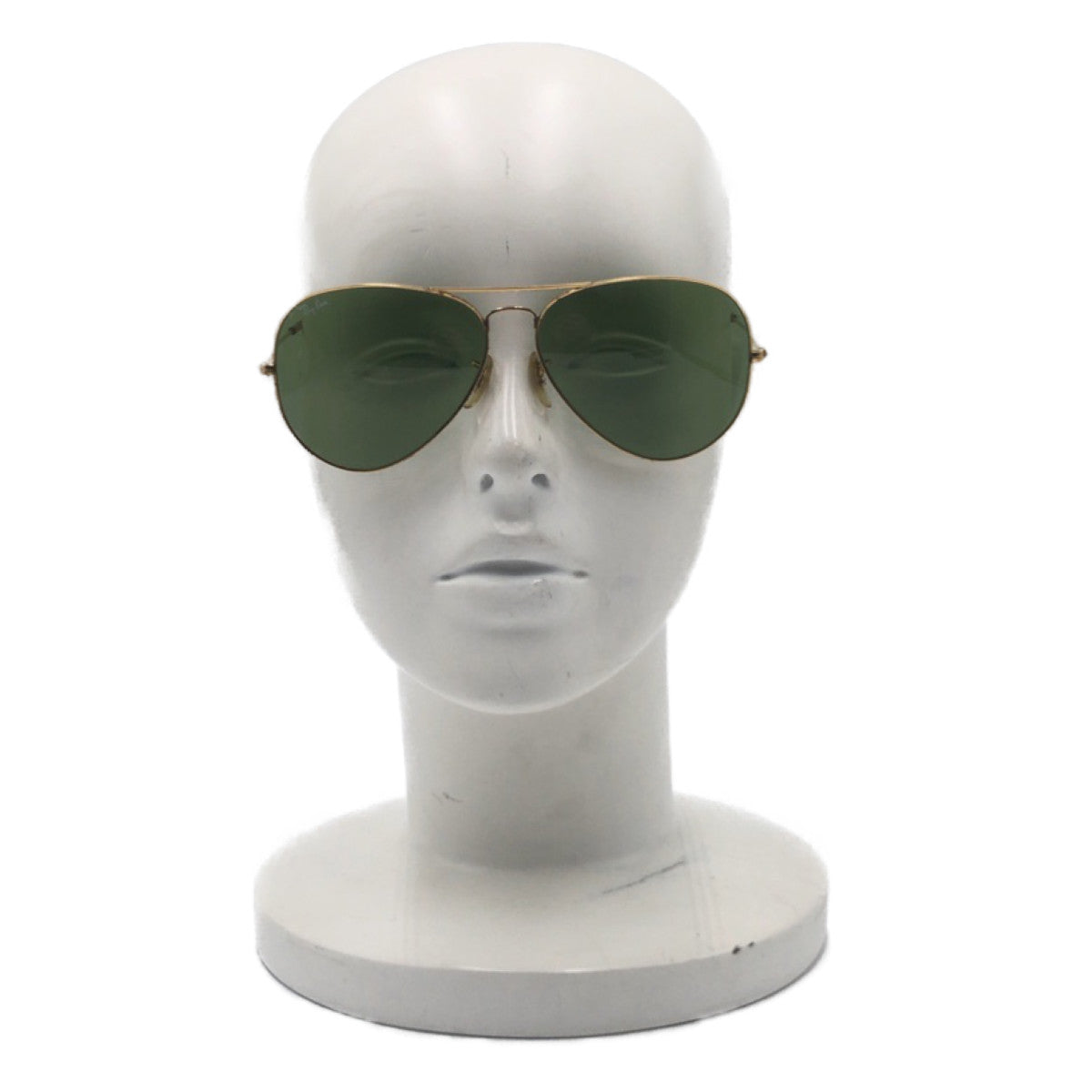 C-129
Ray-Ban レイバン B&L U.S.A アビエーター 男女兼用 ゴールド グリーン 緑 メタル B&L REY-BAN 62□14 サングラス ティアドロップ  メンズ