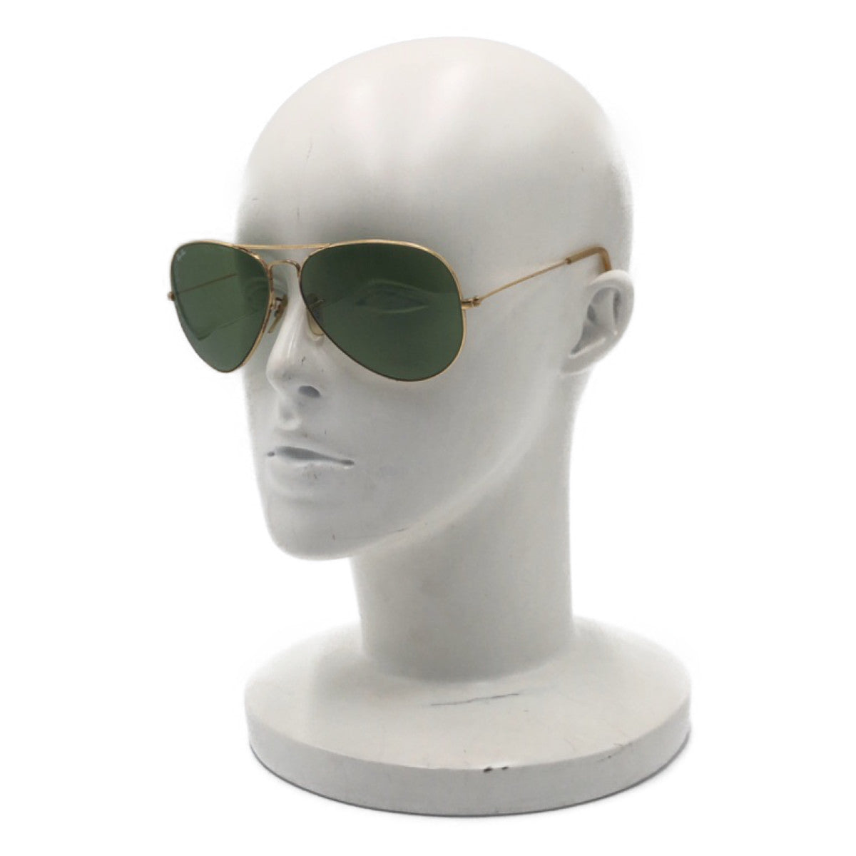 C-129
Ray-Ban レイバン B&L U.S.A アビエーター 男女兼用 ゴールド グリーン 緑 メタル B&L REY-BAN 62□14 サングラス ティアドロップ  メンズ
