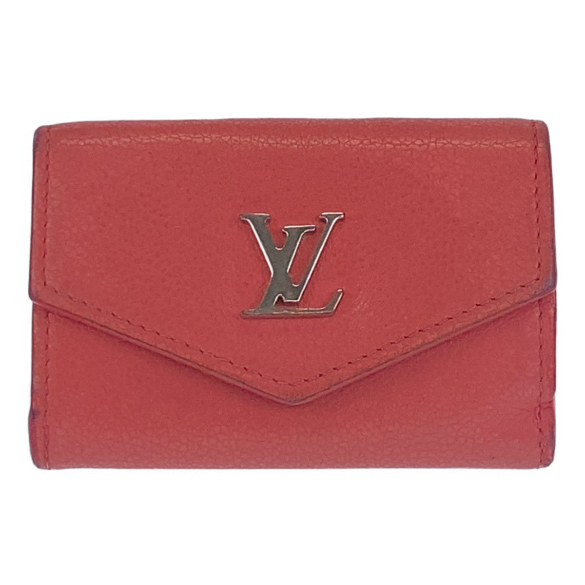 H-00177
LOUIS VUITTON ルイヴィトン ポルトフォイユロックミニ ピンク シルバー金具 PVC M69067 三つ折り財布 コンパクトウォレット  レディース
