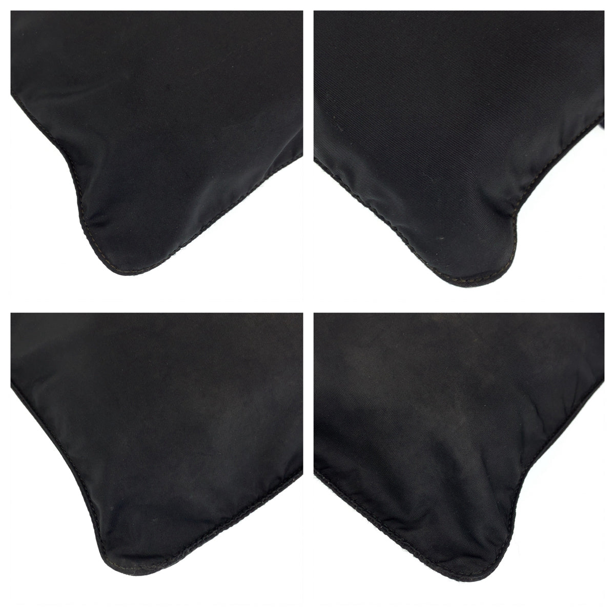 H-00289
PRADA プラダ テスート ブラック 黒 シルバー金具 ナイロン ショルダーバッグ 斜め掛けバッグ  レディース