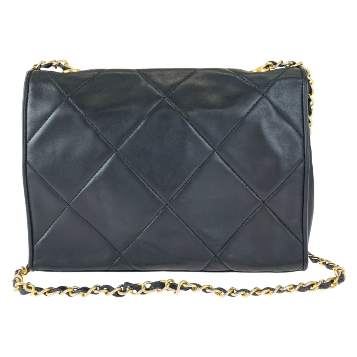 C-056
CHANEL シャネル ヴィンテージ マトラッセ ココマーク ブラック 黒 ゴールド金具 ラムスキン チェーンショルダーバッグ 肩掛け  レディース