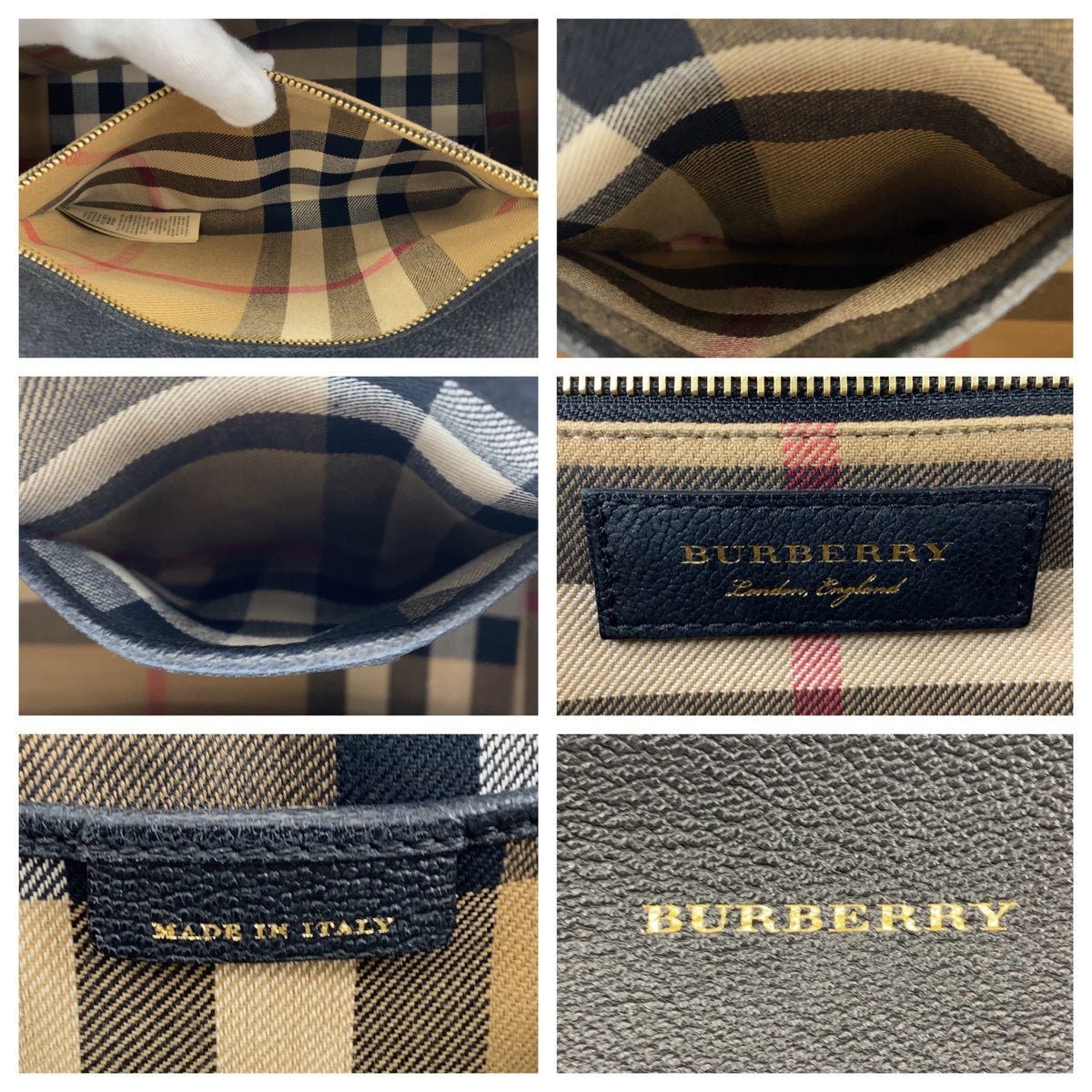 H-0381
BURBERRY バーバリー ベルトトート ブラック 黒 ゴールド金具 レザー 4029022 ショルダーバッグ ハンドバッグ 2WAY  レディース