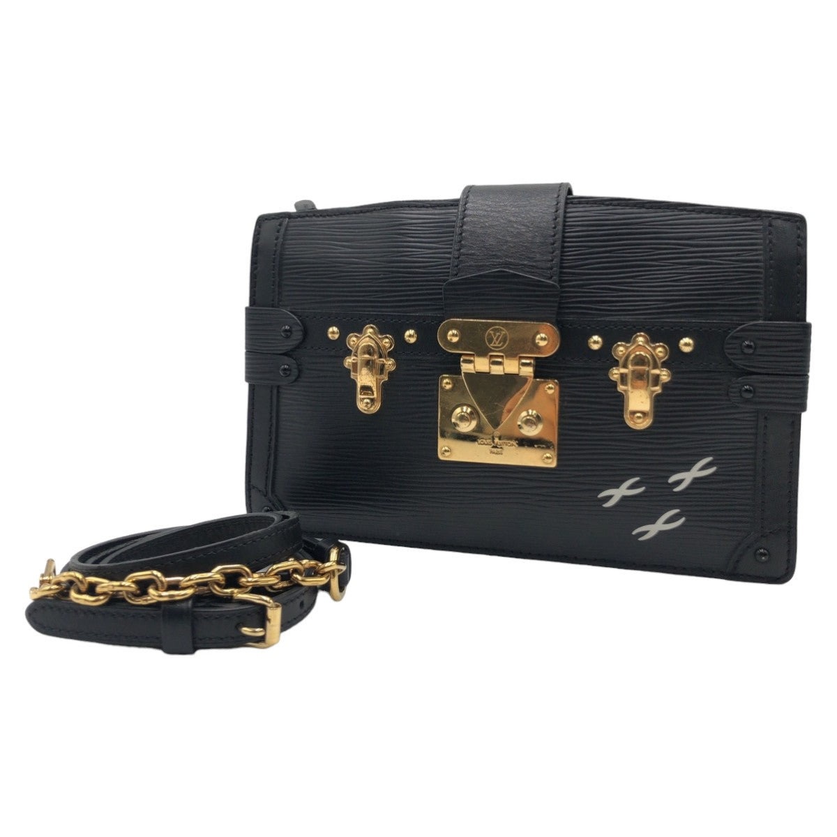 LOUIS VUITTON ルイヴィトン エピ ノワール ブラック 黒 エピレザー M53052 ショルダーバッグ 斜め掛けバッグ  レディース