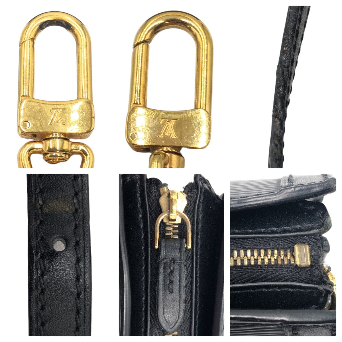 LOUIS VUITTON ルイヴィトン エピ ノワール ブラック 黒 エピレザー M53052 ショルダーバッグ 斜め掛けバッグ  レディース