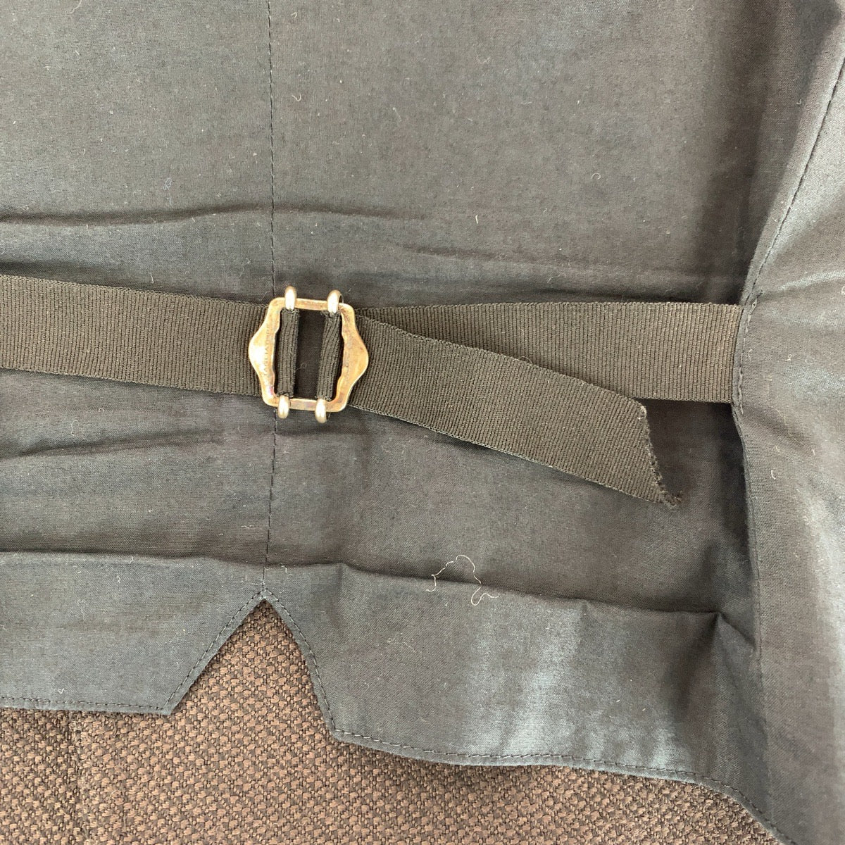 TAGLIATORE タリアトーレ サイズ50 ブラウン シルバー金具 ウール ベスト ジレ  メンズ ABP25