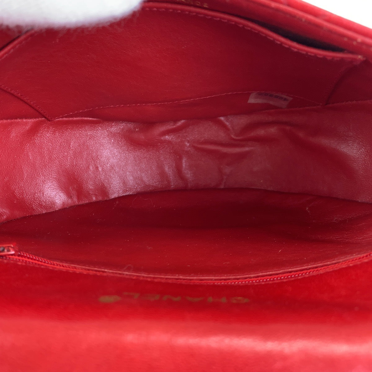 H-00185
CHANEL シャネル マトラッセ ココマーク レッド 赤 ゴールド金具 ラムスキン チェーンショルダーバッグ  レディース