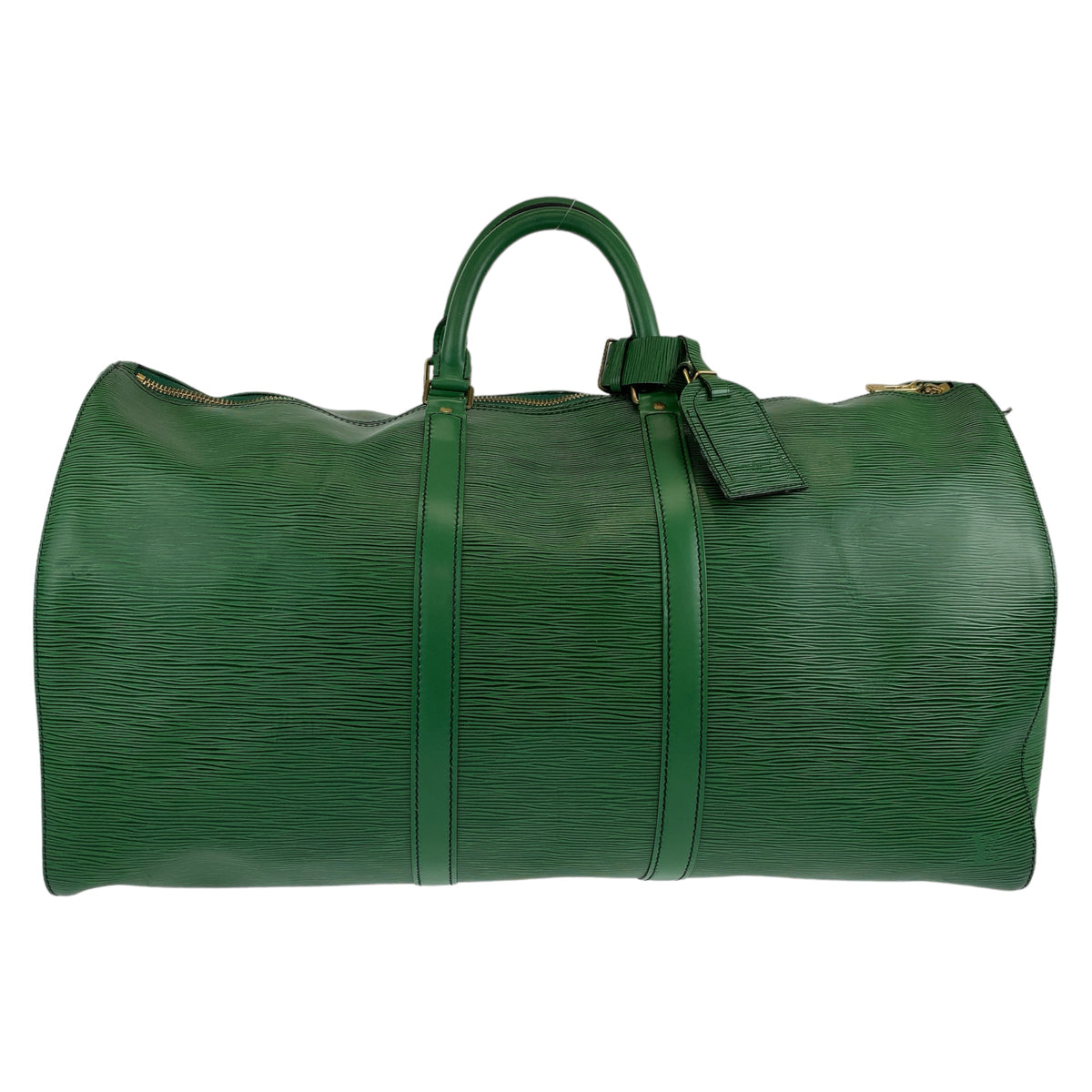 H-00297
LOUIS VUITTON ルイヴィトン エピ キーポル55 グリーン 緑 ゴールド金具 エピレザー M42954 ボストンバッグ 旅行バッグ  レディース
