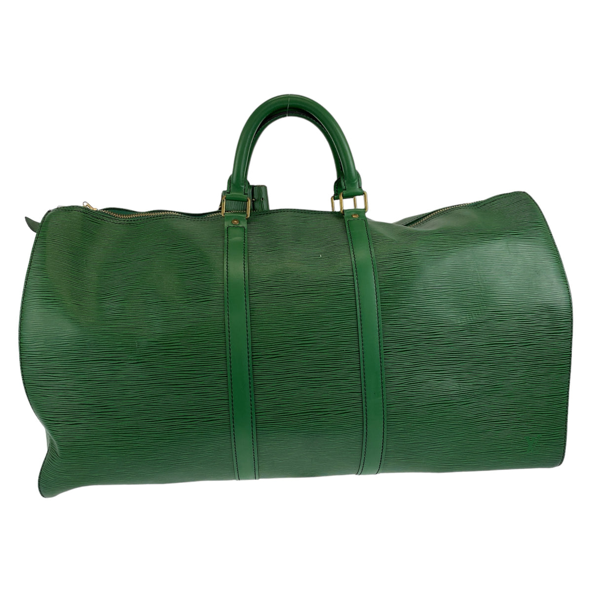 H-00297
LOUIS VUITTON ルイヴィトン エピ キーポル55 グリーン 緑 ゴールド金具 エピレザー M42954 ボストンバッグ 旅行バッグ  レディース