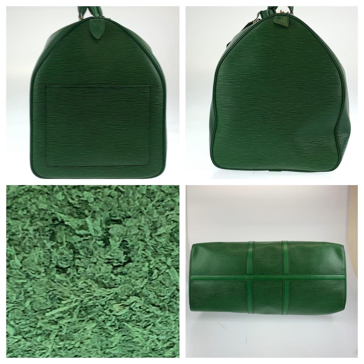 H-00297
LOUIS VUITTON ルイヴィトン エピ キーポル55 グリーン 緑 ゴールド金具 エピレザー M42954 ボストンバッグ 旅行バッグ  レディース