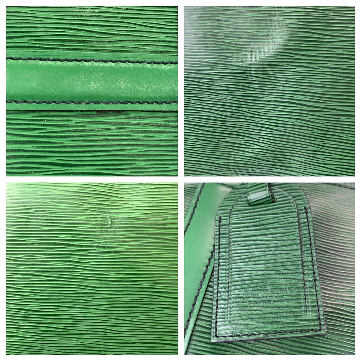 H-00297
LOUIS VUITTON ルイヴィトン エピ キーポル55 グリーン 緑 ゴールド金具 エピレザー M42954 ボストンバッグ 旅行バッグ  レディース