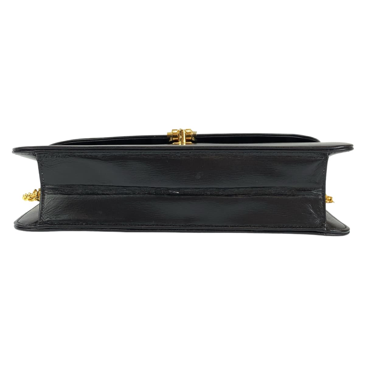 H-00299
Dior ディオール ヴィンテージ CDロゴ ブラック 黒 ゴールド金具 レザー チェーンショルダーバッグ 肩掛けバッグ  レディース