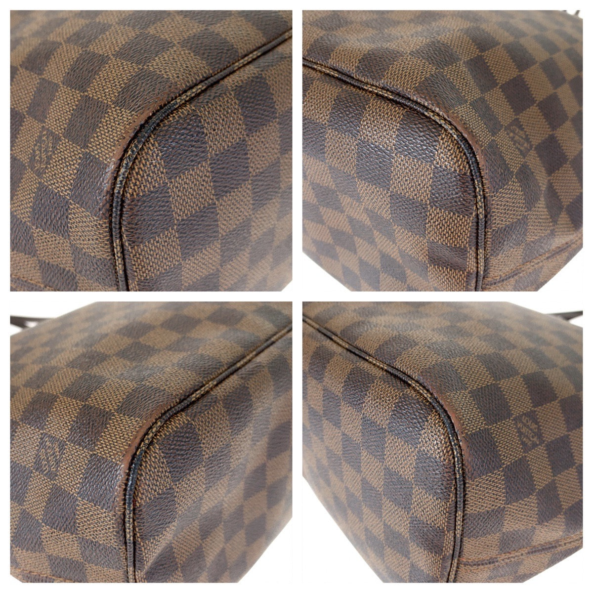 C-062
LOUIS VUITTON ルイヴィトン ダミエ ネヴァーフルMM ブラウン 茶 PVC N51105 トートバッグ ハンドバッグ  レディース