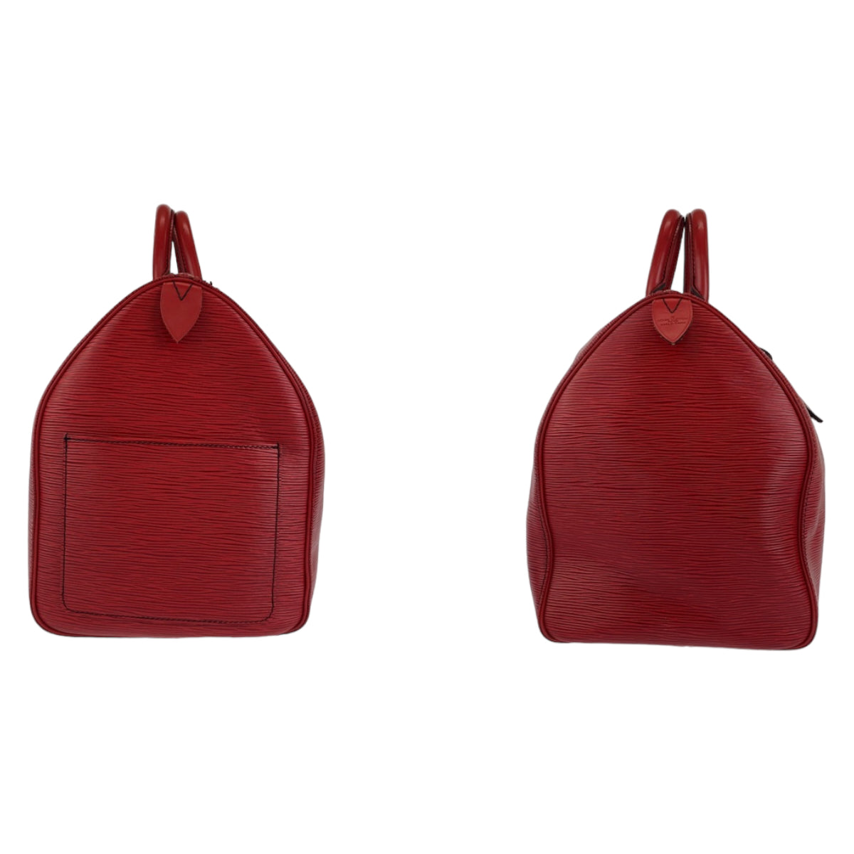 C-080
LOUIS VUITTON ルイヴィトン エピ キーポル45 レッド 赤 ゴールド金具 グレインレザー M42977 ボストンバッグ 旅行バッグ  レディース