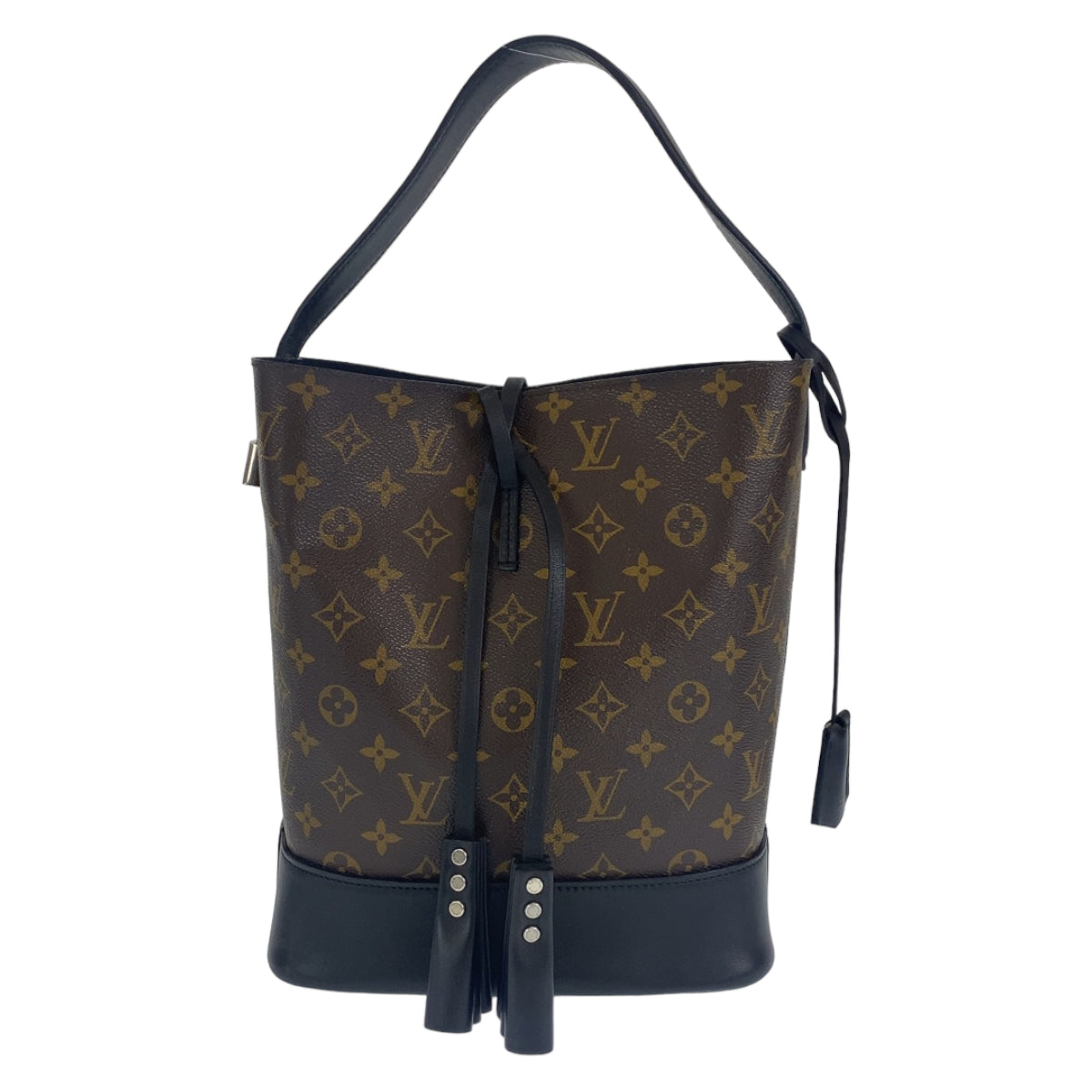 10227
LOUIS VUITTON ルイヴィトン モノグラム イドール NN14GM ブラウン ブラック シルバー金具 PVC M94542 ショルダーバッグ ハンドバッグ  レディース