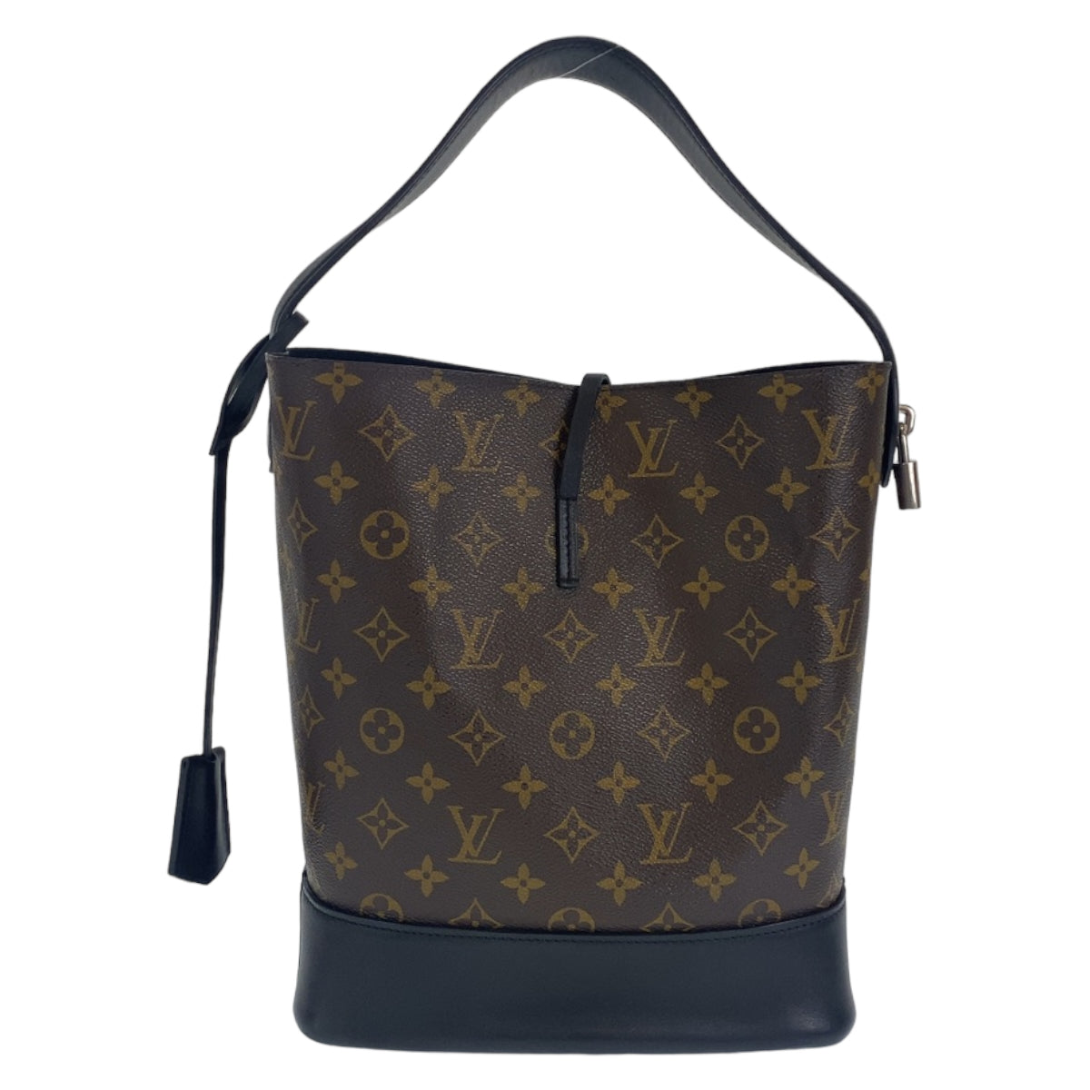 10227
LOUIS VUITTON ルイヴィトン モノグラム イドール NN14GM ブラウン ブラック シルバー金具 PVC M94542 ショルダーバッグ ハンドバッグ  レディース