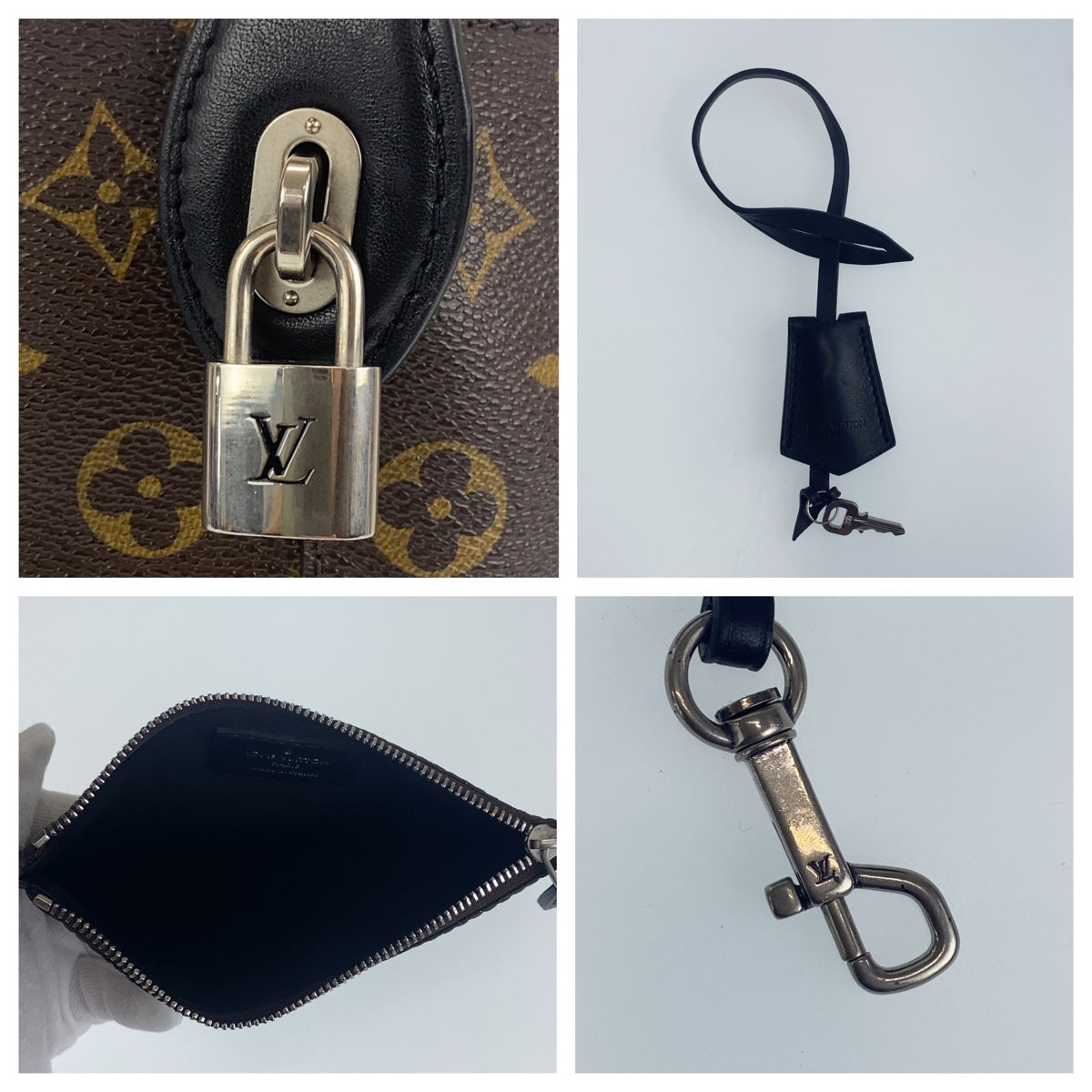 10227
LOUIS VUITTON ルイヴィトン モノグラム イドール NN14GM ブラウン ブラック シルバー金具 PVC M94542 ショルダーバッグ ハンドバッグ  レディース