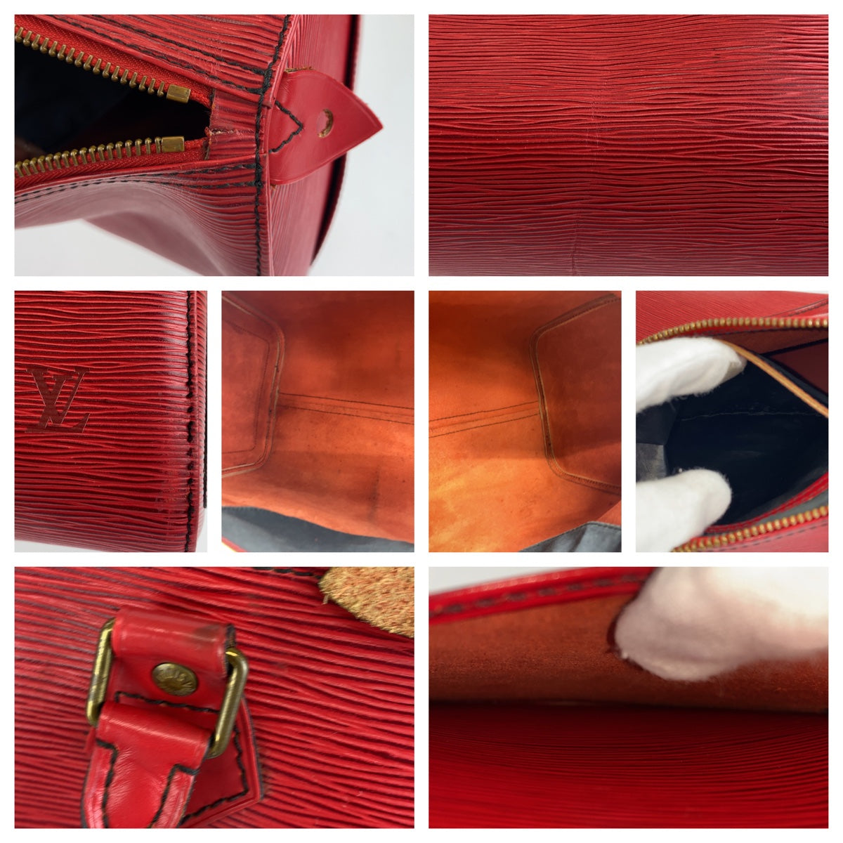 H-00201
LOUIS VUITTON ルイヴィトン エピ スピーディ35 レッド 赤 ゴールド金具 エピレザー M42997 ボストンバッグ 旅行バッグ  レディース