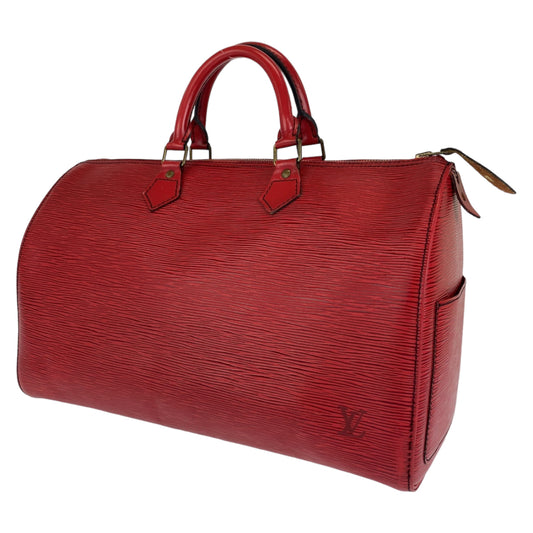 H-00201
LOUIS VUITTON ルイヴィトン エピ スピーディ35 レッド 赤 ゴールド金具 エピレザー M42997 ボストンバッグ 旅行バッグ  レディース