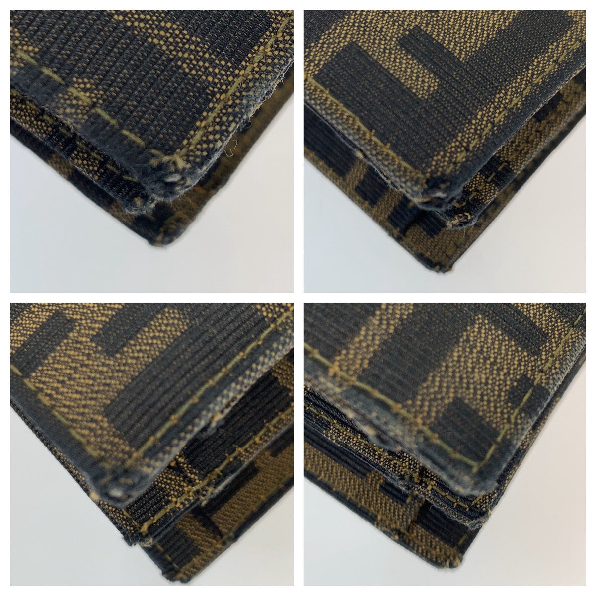 10237
FENDI フェンディ ヴィンテージ ズッカ柄 ブラウン 茶色 ゴールド金具 キャンバス 肩掛け ショルダーバッグ ハンドバッグ  レディース