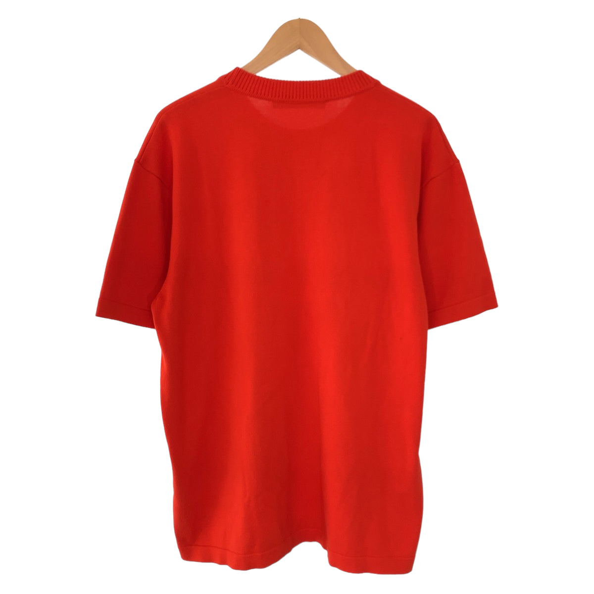 H-00209
LOUIS VUITTON ルイヴィトン サイズM オレンジ コットン RM222Q QY8 HNN42W ニット 半袖Tシャツ クルーネック  メンズ