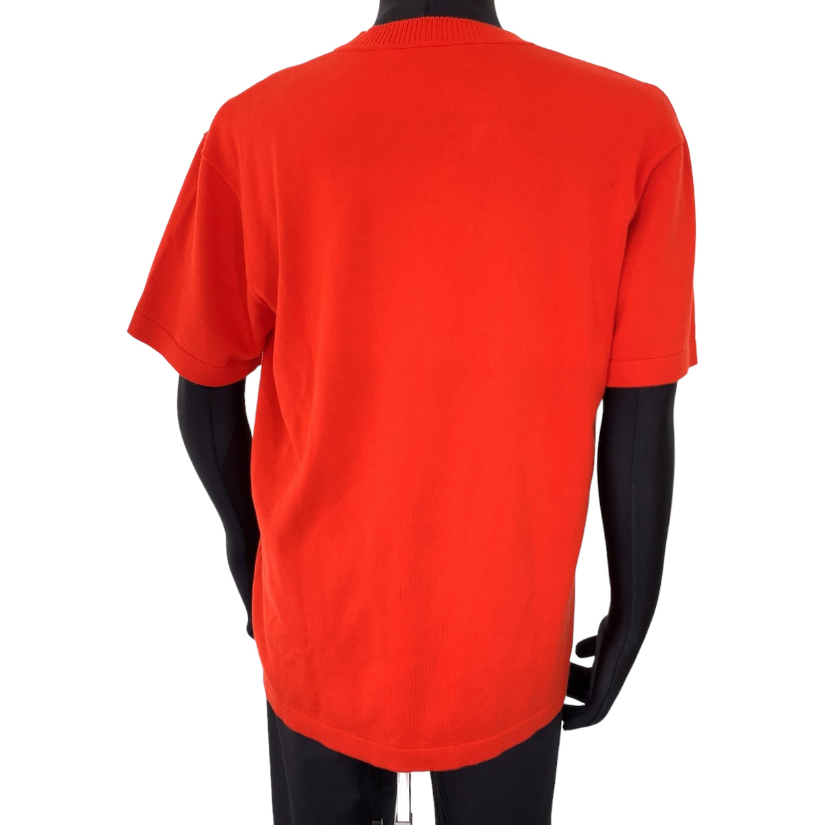 H-00209
LOUIS VUITTON ルイヴィトン サイズM オレンジ コットン RM222Q QY8 HNN42W ニット 半袖Tシャツ クルーネック  メンズ