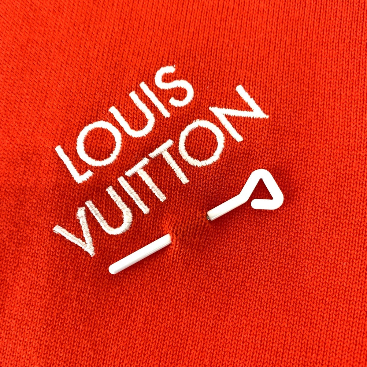 H-00209
LOUIS VUITTON ルイヴィトン サイズM オレンジ コットン RM222Q QY8 HNN42W ニット 半袖Tシャツ クルーネック  メンズ