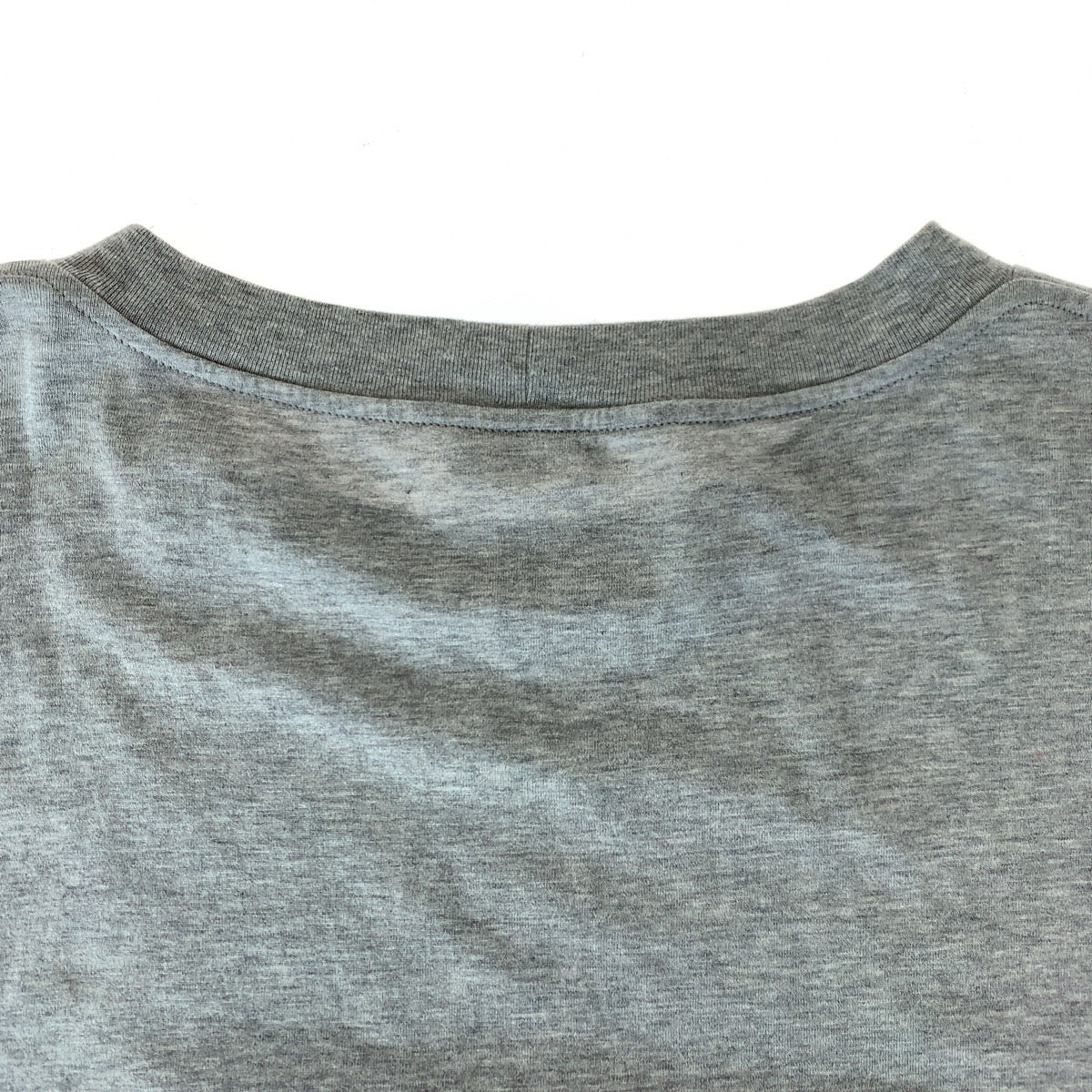 C-074
CELINE セリーヌ 23SS ロゴ ナンバリング サイズM グレー 灰色 ホワイト 白 コットン 2X41F671Q 半袖Tシャツ オーバーサイズ  メンズ