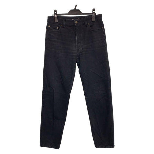 H-00322
SAINT LAURENT サンローラン キャロットフィットデニムパンツ サイズ30 ブラック 黒 ネイビー 紺  コットン 644678YY899 デニムパンツ 長ズボン   メンズ