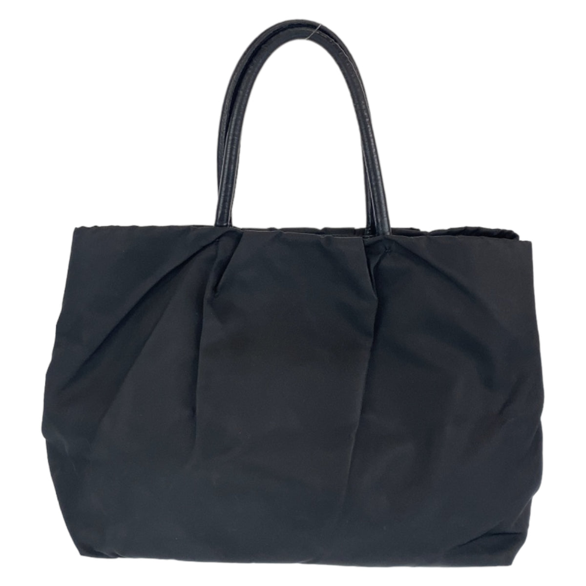 10253
PRADA プラダ テスート リボントート ブラック 黒 ゴールド金具 ナイロン BN1601 トートバッグ ハンドバッグ  レディース