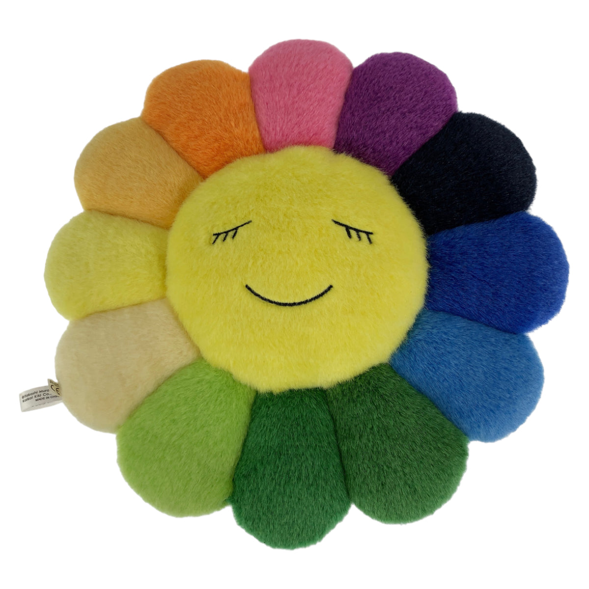 10254
kaikai kiki カイカイキキ 村上隆 マルチカラー コットン フラワークッション ピロー  レディース