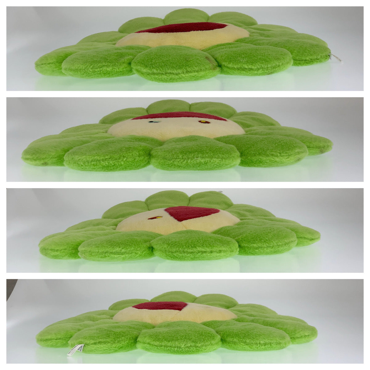 10255
カイカイキキ kaikaikiki 村上隆 マルチカラー 黄緑 コットン フラワークッション ピロー  レディース