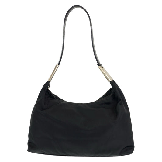 H-00342
PRADA プラダ テスート ブラック 黒 シルバー金具 ナイロン B8843 ショルダーバッグ 肩掛けバッグ  レディース