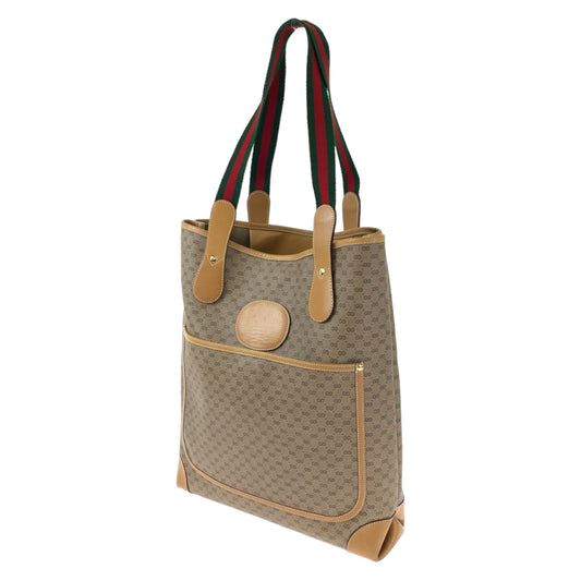 H-00344
GUCCI グッチ ヴィンテージ オールドグッチ シェリーライン マイクロGG ブラウン 茶 GGスプリームキャンバス 002.904.0223 ショルダーバッグ トートバッグ  レディース