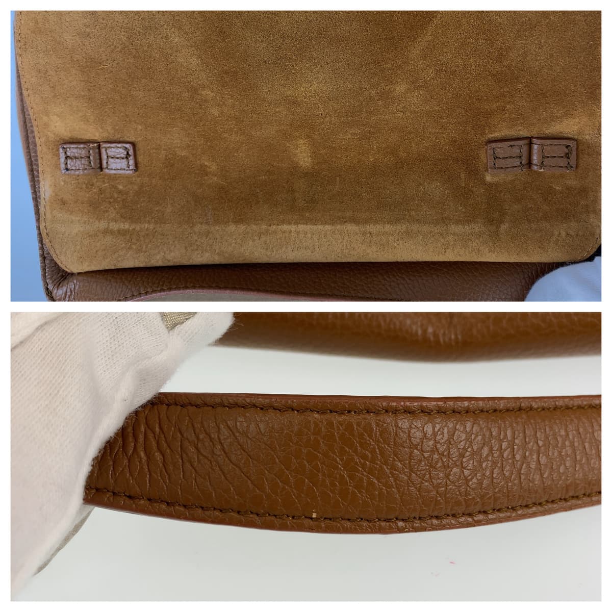 H-00348
Furla フルラ スリーク ブラウン 茶 ゴールド金具 レザー ショルダーバッグ ハンドバッグ 2way  レディース