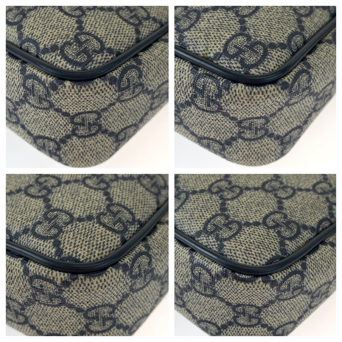 H-00363
GUCCI グッチ シェリー ウェビング 男女兼用 ネイビー 紺 GGスプリームキャンバス 162910 斜め掛け ショルダーバッグ メッセンジャーバッグ  レディース