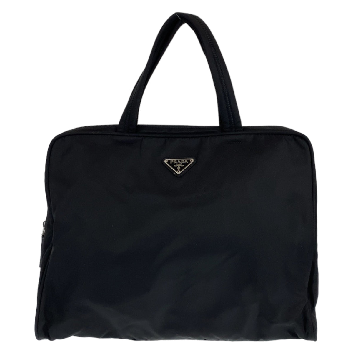 H-00368
PRADA プラダ テスート ブラック 黒 シルバー金具 ナイロン B8685 ビジネスバッグ トートバッグ  メンズ