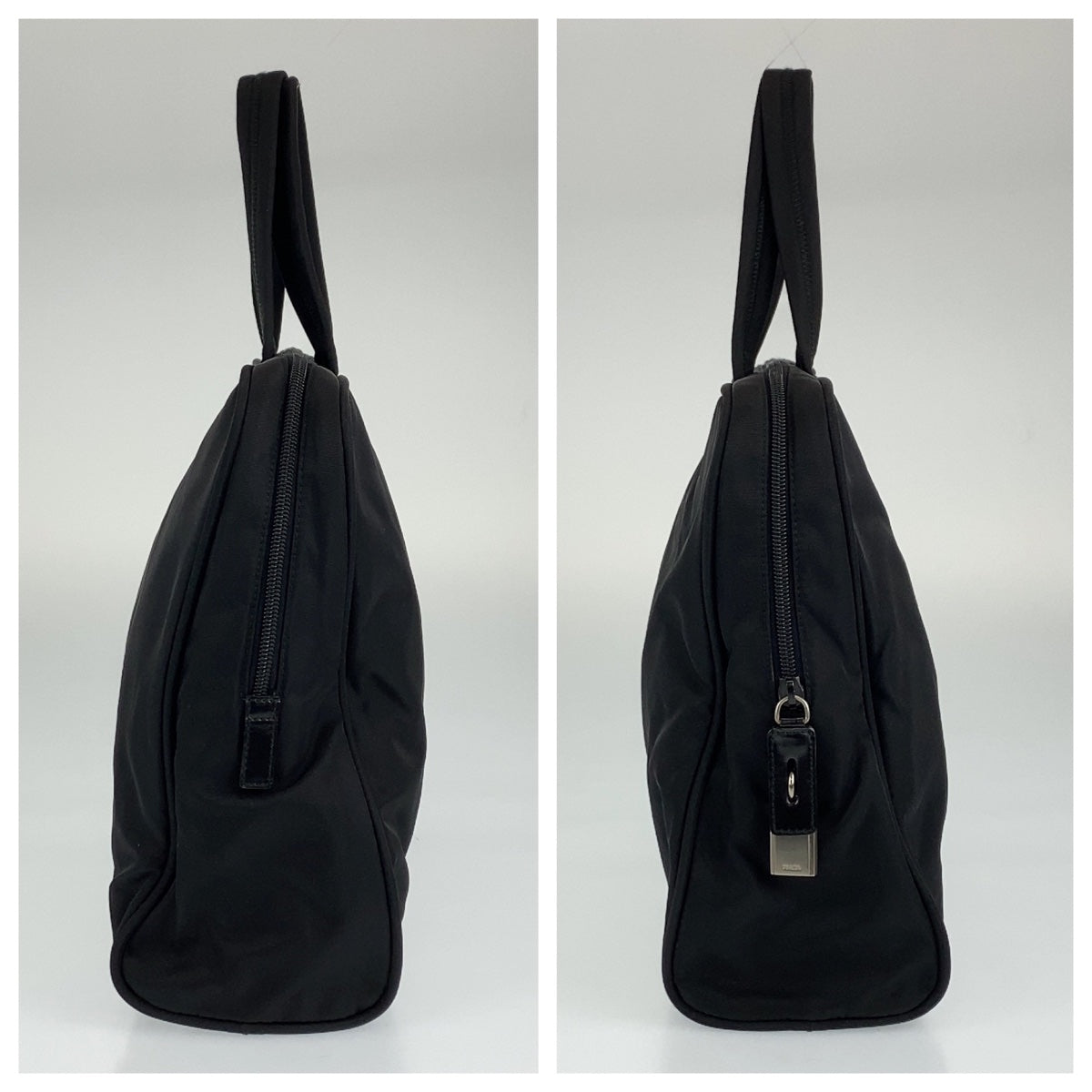 H-00368
PRADA プラダ テスート ブラック 黒 シルバー金具 ナイロン B8685 ビジネスバッグ トートバッグ  メンズ