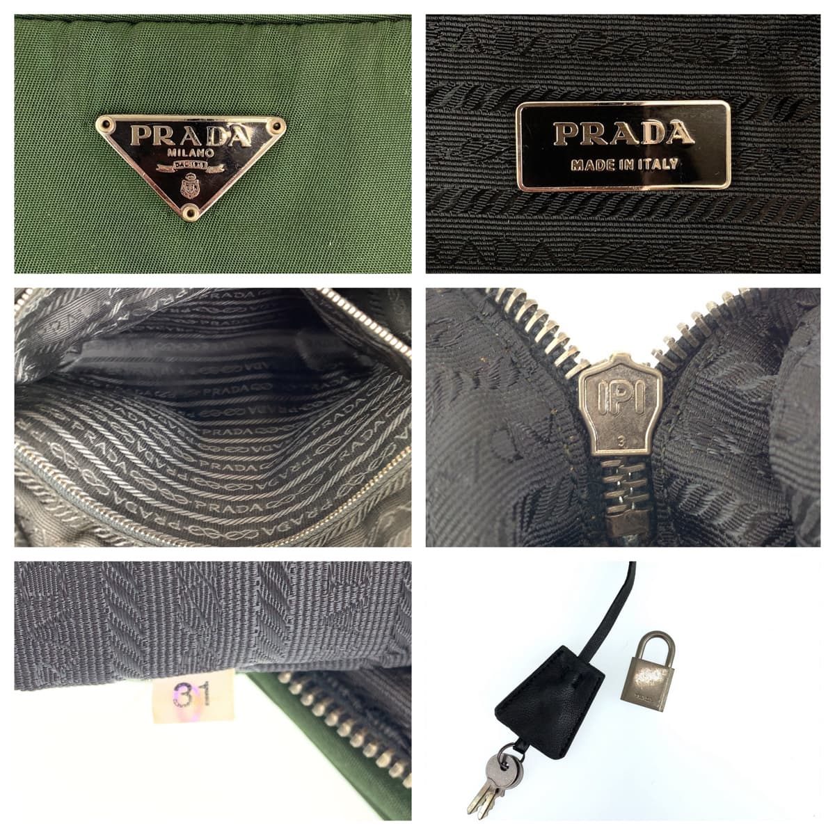 H-00375
PRADA プラダ テスート ナイロン トートバッグ ハンドバッグ  レディース