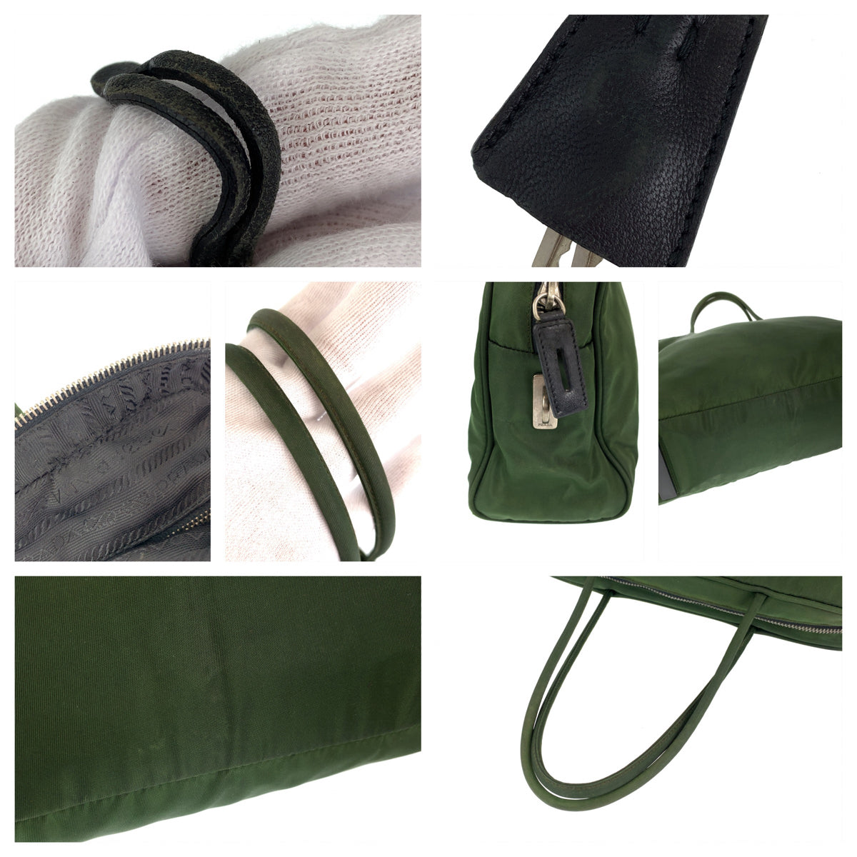 H-00375
PRADA プラダ テスート ナイロン トートバッグ ハンドバッグ  レディース