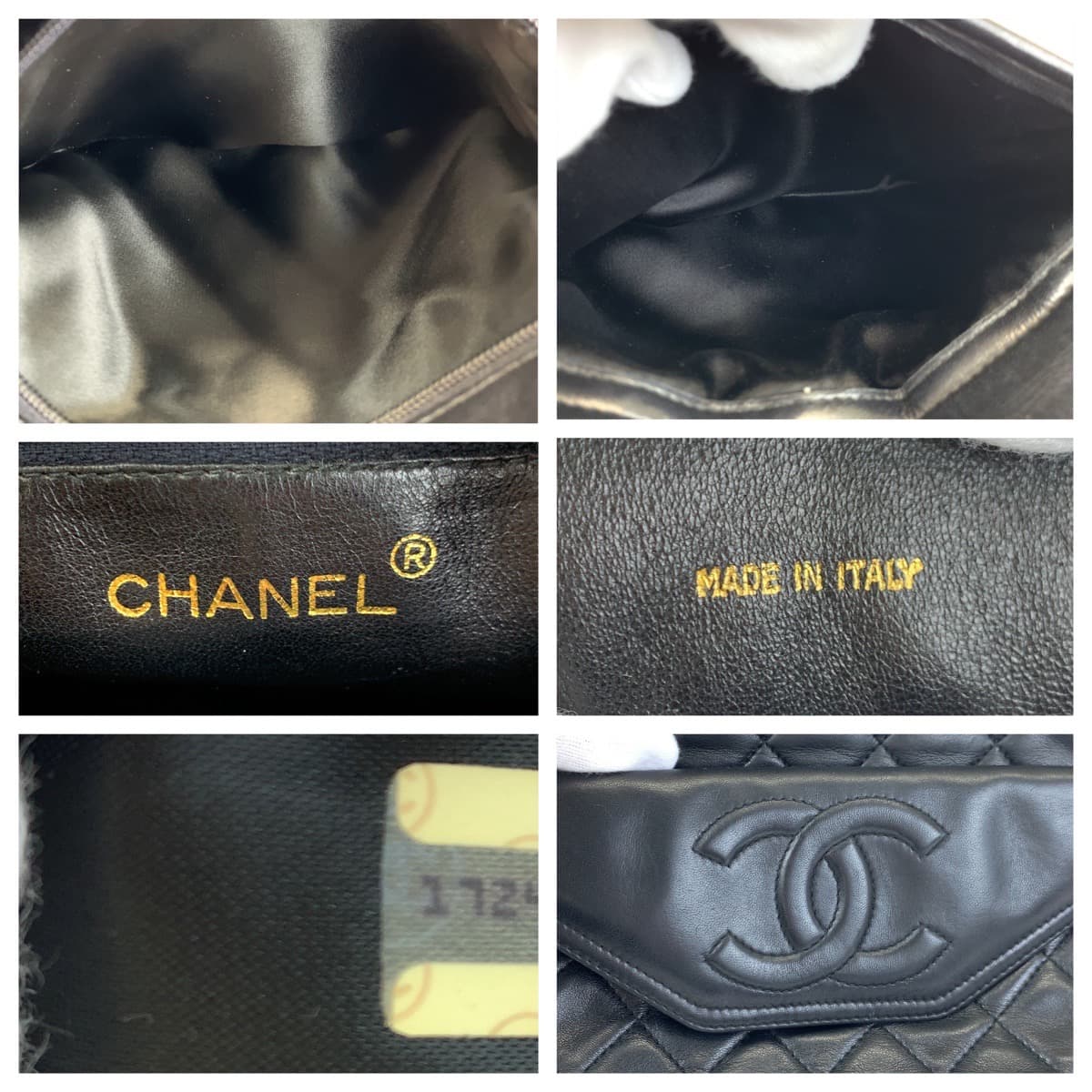 H-00379
CHANEL シャネル ヴィンテージ マトラッセ ココマーク タッセル ブラック 黒 ゴールド金具 ラムスキン ショルダーバッグ 斜め掛け  レディース