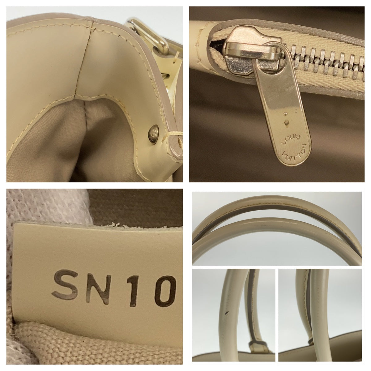 H-00380
LOUIS VUITTON ルイヴィトン エピ パッシィGM イヴァワール アイボリー シルバー金具 グレインレザー M5925J ショルダーバッグ トートバッグ  レディース