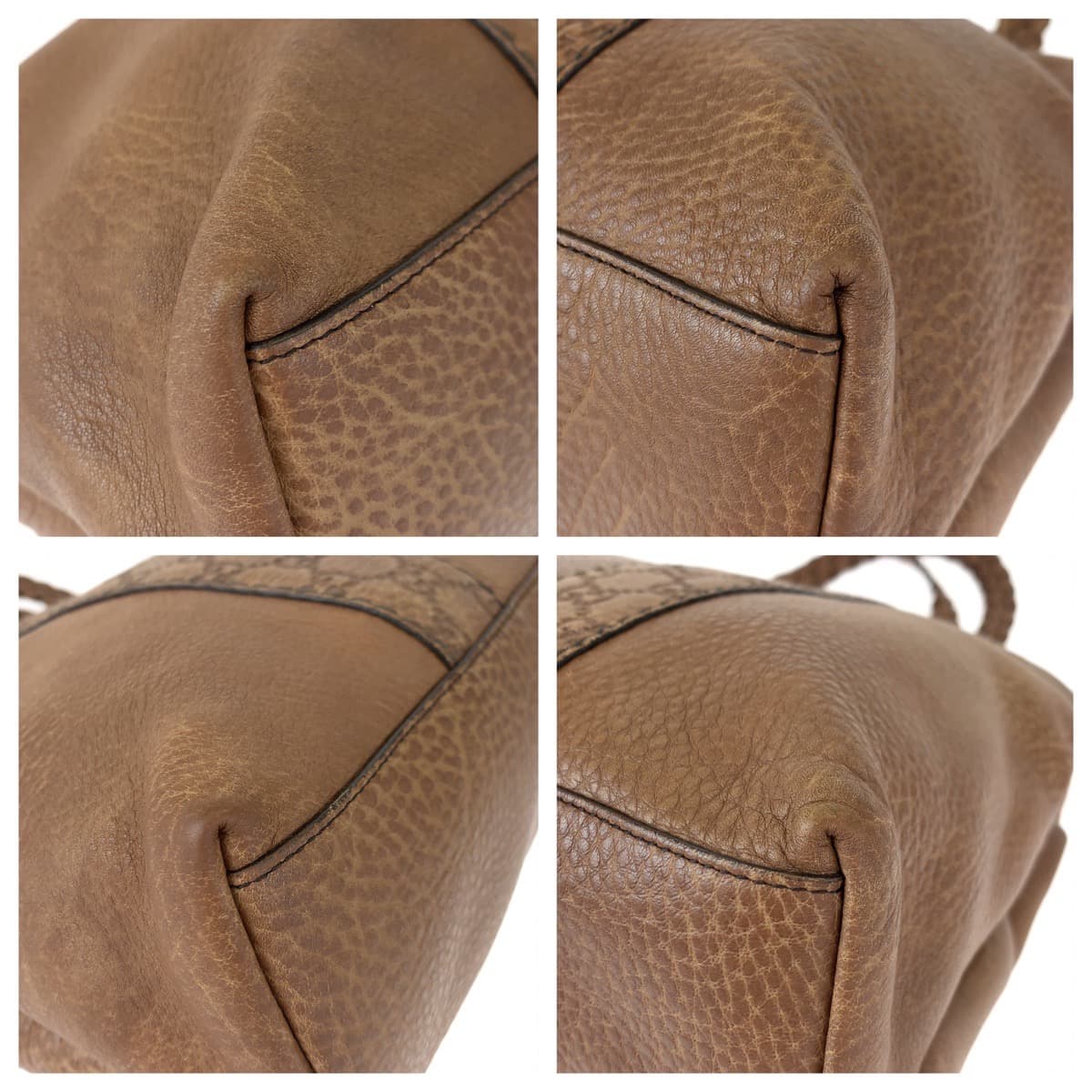 H-00391
GUCCI グッチ バンブー バー ブラウン 茶 レザー 232947 ショルダーバッグ トートバッグ  メンズ