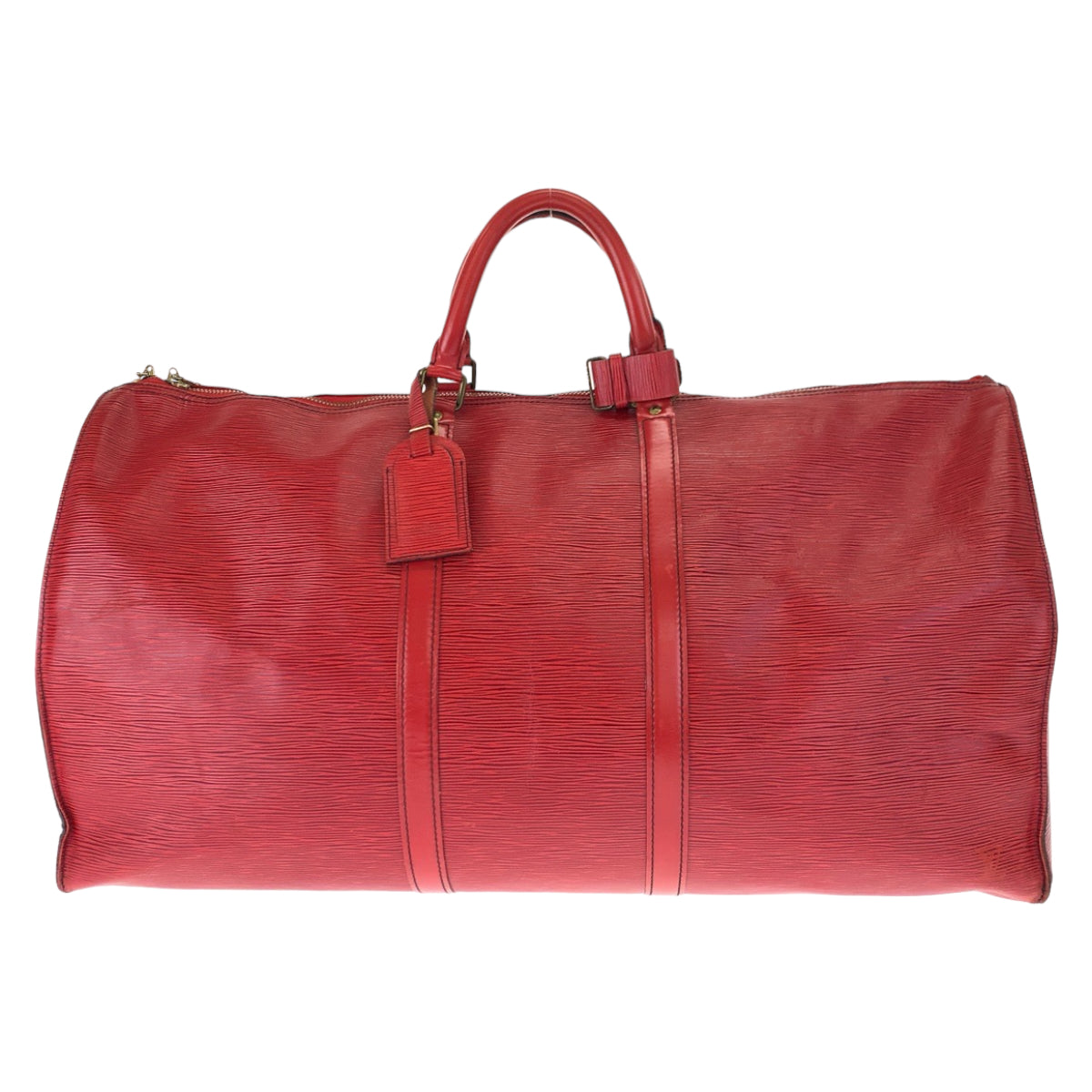 H-00395
LOUIS VUITTON ルイヴィトン エピ キーポル60 レッド 赤 ゴールド金具 エピレザー M42947 ボストンバッグ ハンドバッグ 男女兼用  レディース