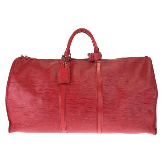 H-00395
LOUIS VUITTON ルイヴィトン エピ キーポル60 レッド 赤 ゴールド金具 エピレザー M42947 ボストンバッグ ハンドバッグ 男女兼用  レディース