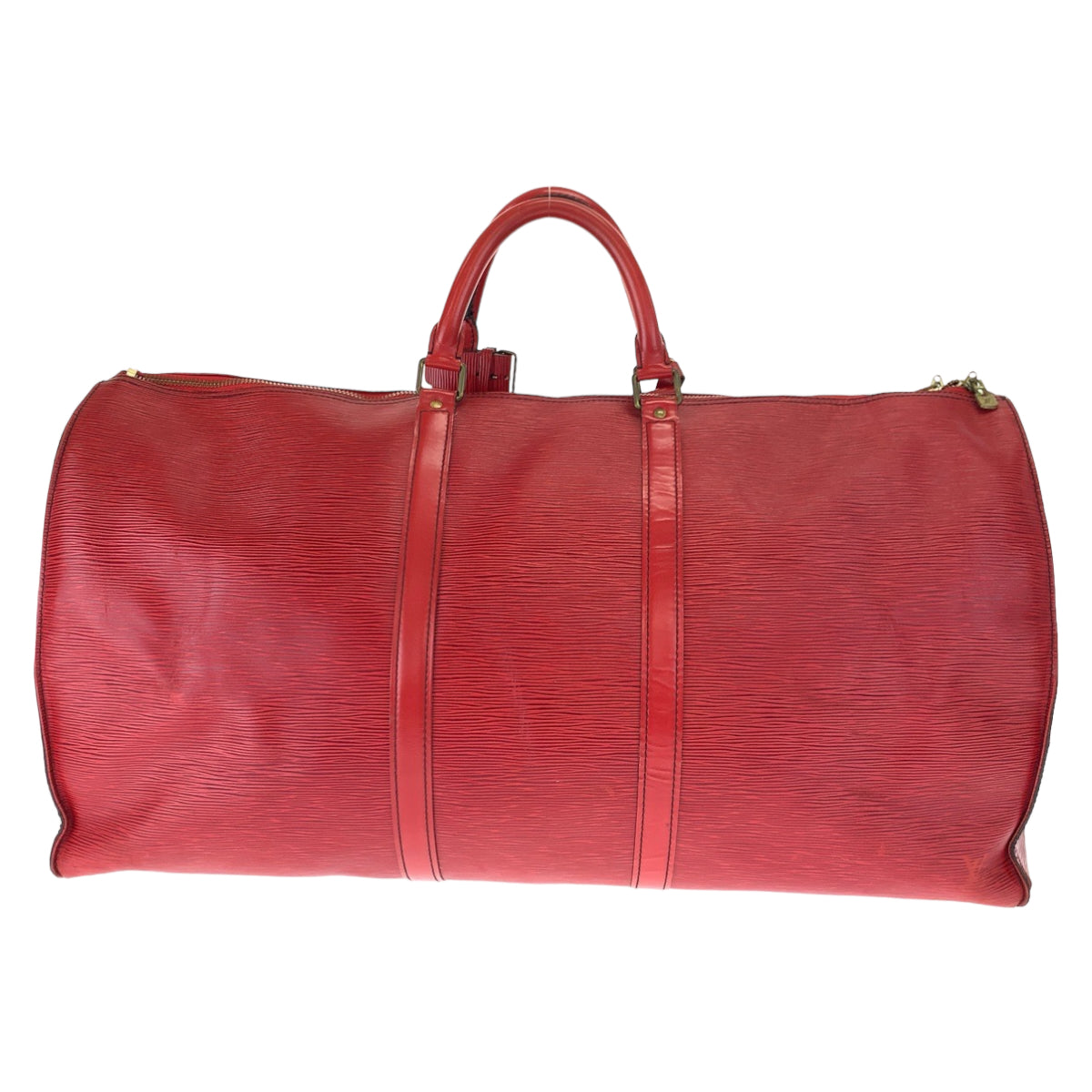 H-00395
LOUIS VUITTON ルイヴィトン エピ キーポル60 レッド 赤 ゴールド金具 エピレザー M42947 ボストンバッグ ハンドバッグ 男女兼用  レディース