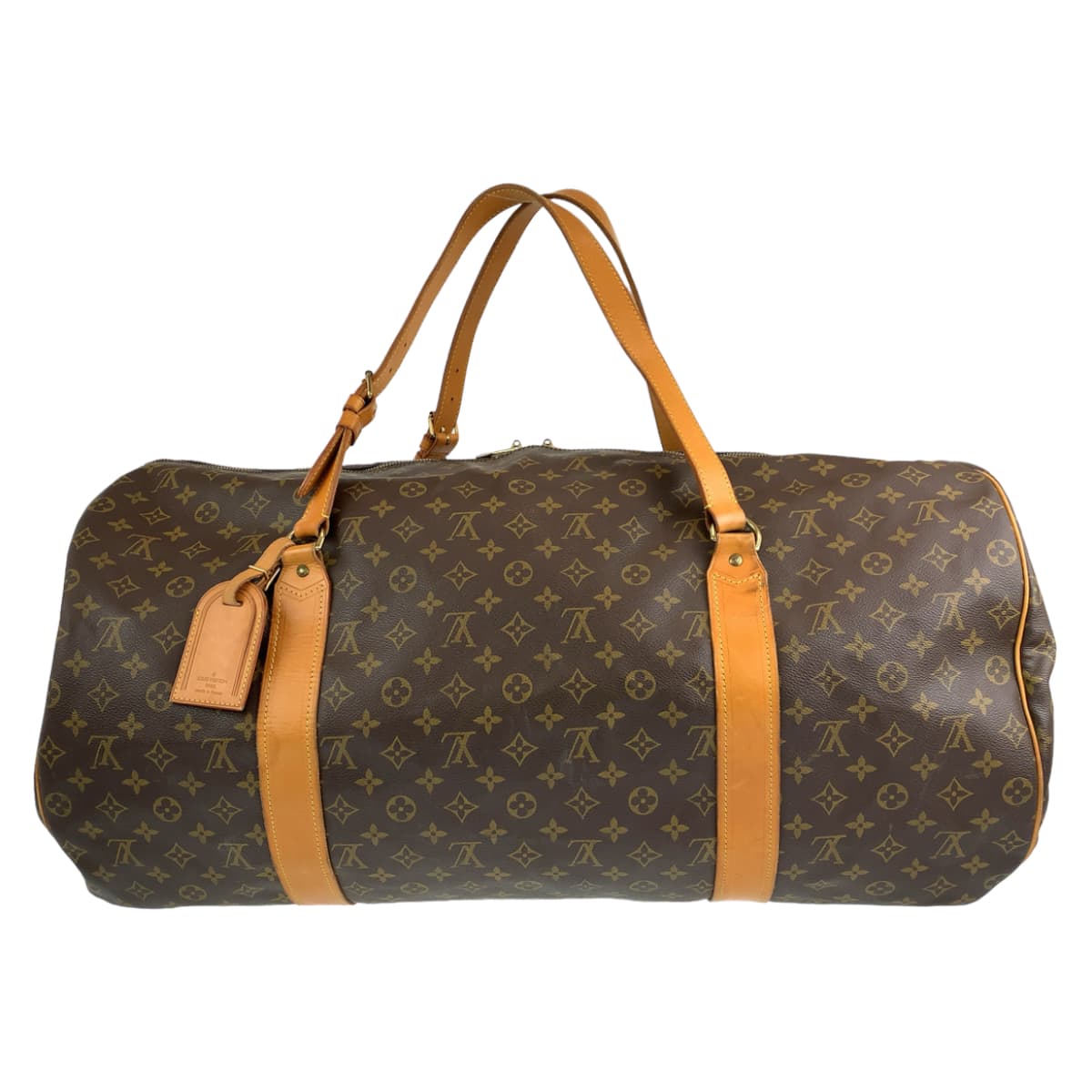 H-00398
LOUIS VUITTON ルイヴィトン モノグラム サック ポロション 男女兼用 ブラウン 茶 ゴールド金具 PVC M41220 ボストンバッグ 旅行バッグ 2way  メンズ