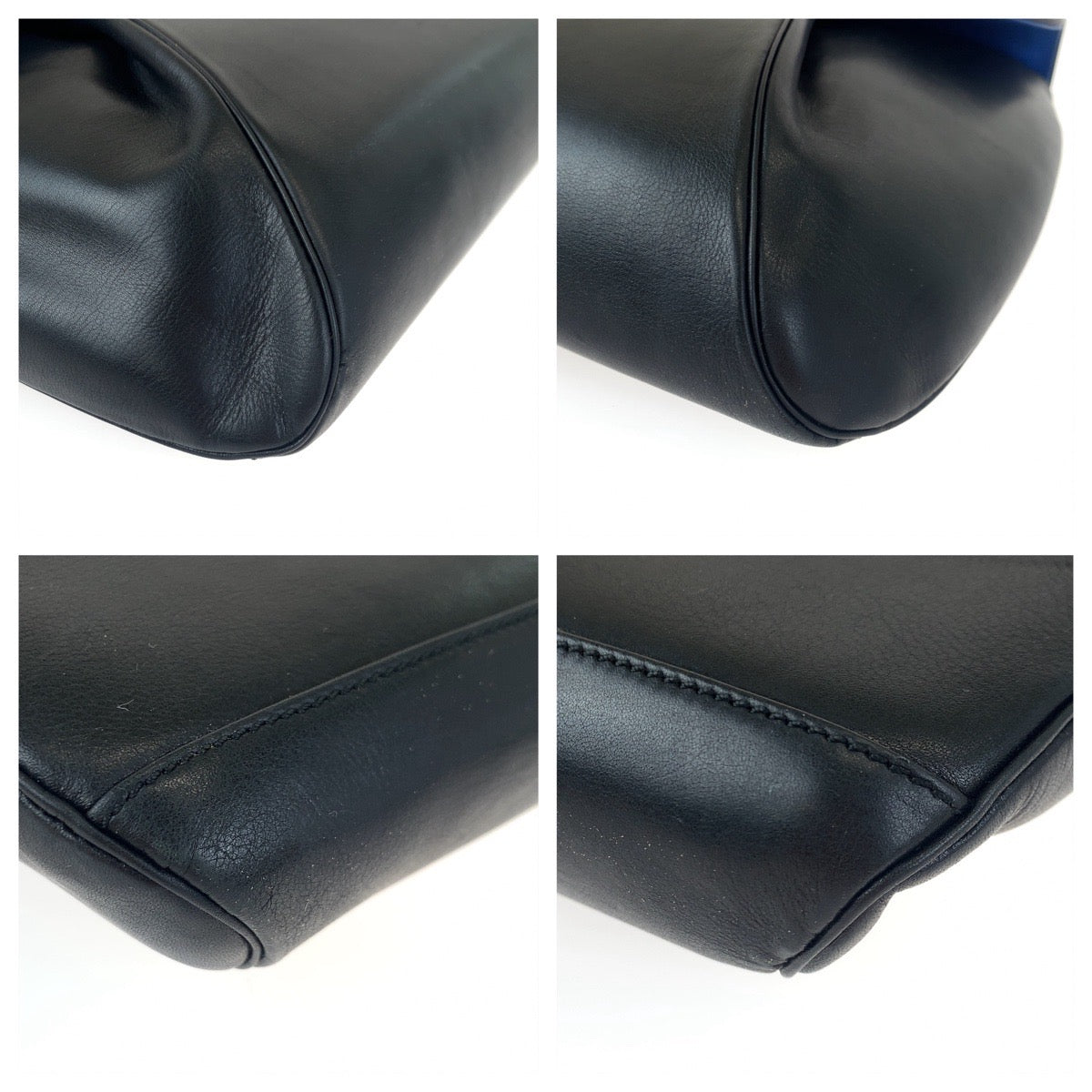 10290
CARTIER カルティエ パンテール ブラック ゴールド金具 レザー ビジネスバッグ ブリーフケース  メンズ