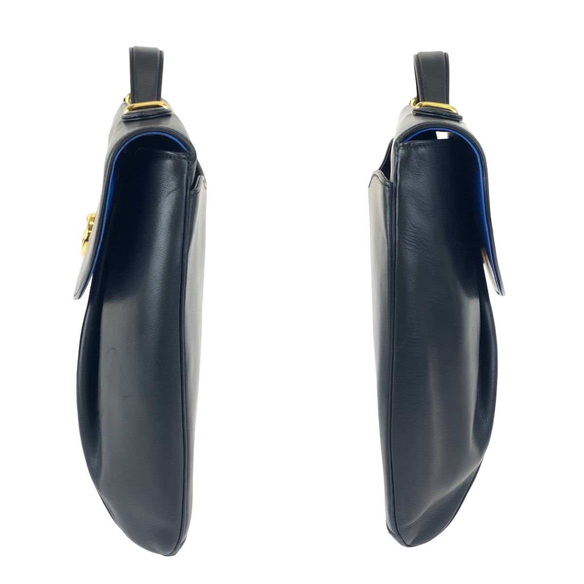 10290
CARTIER カルティエ パンテール ブラック ゴールド金具 レザー ビジネスバッグ ブリーフケース  メンズ