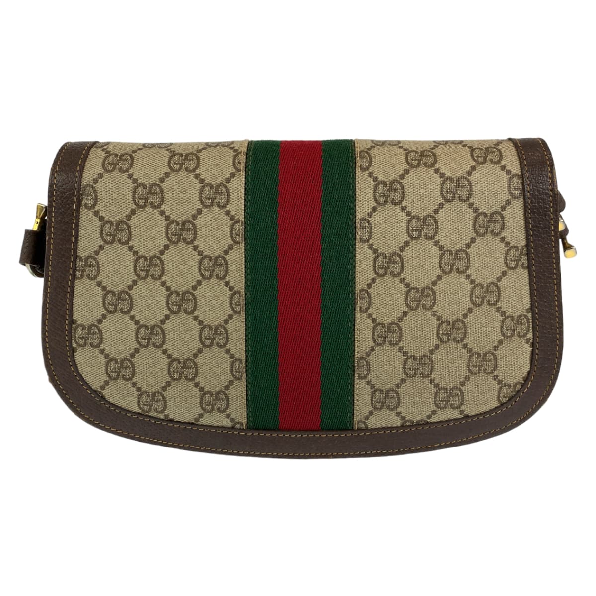 H-00403
GUCCI グッチ ヴィンテージ オールドグッチ シェリーライン ブラウン 茶 ゴールド金具 GGスプリームキャンバス ショルダーバッグ 斜め掛けバッグ  レディース