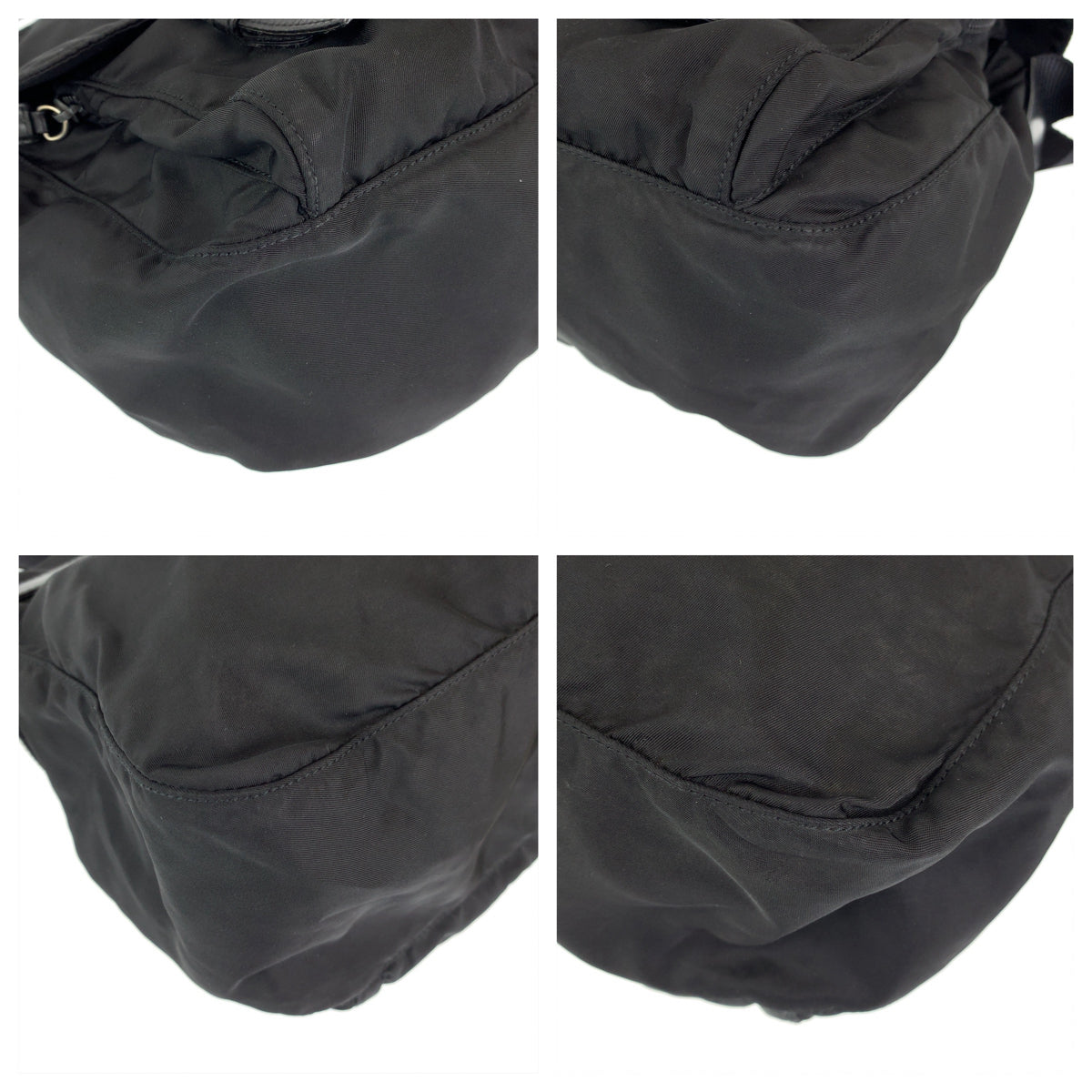 H-00422
PRADA プラダ テスート ブラック 黒 シルバー金具 ナイロン ショルダーバッグ 斜め掛け  メンズ